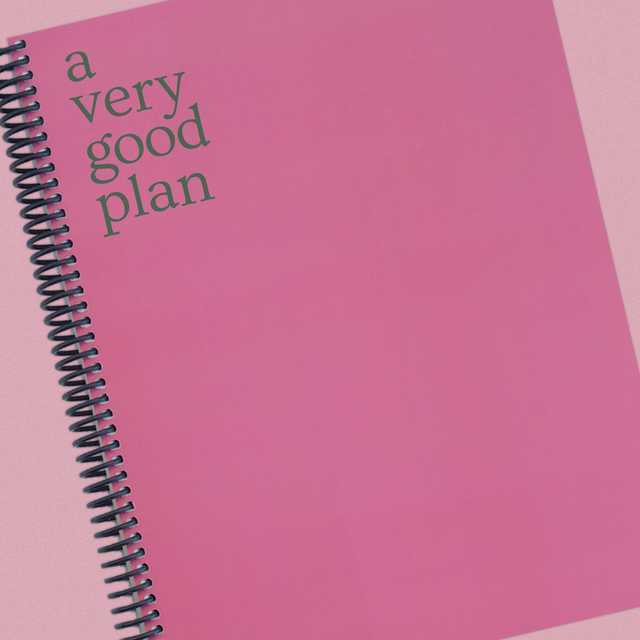 Pink planner